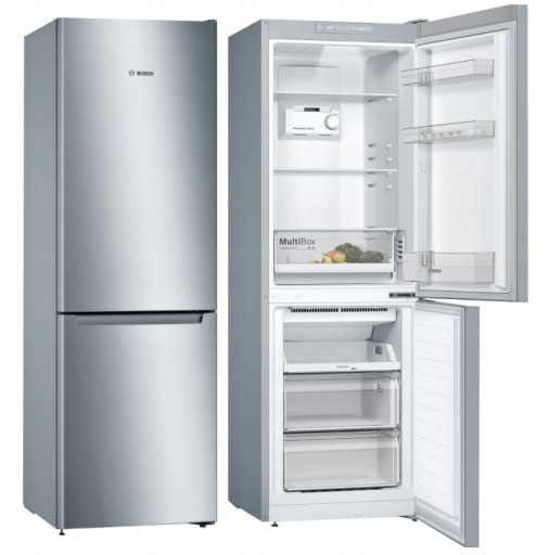 Lodówka Bosch KGN 33NLEB 282l NoFrost MultiAirflow