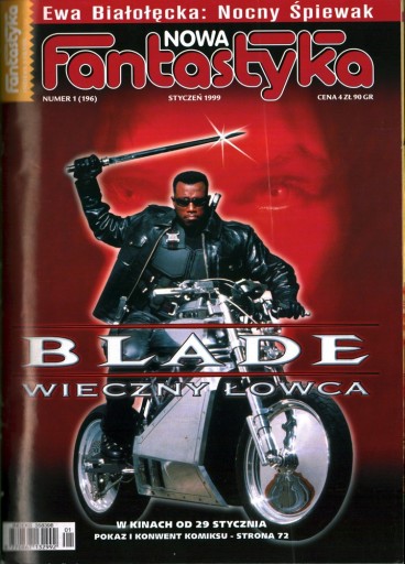 NOWA FANTASTYKA - OPRAWIONY ROCZNIK 1999