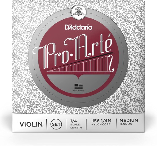 Struny do skrzypiec D'Addario J56 1/4M