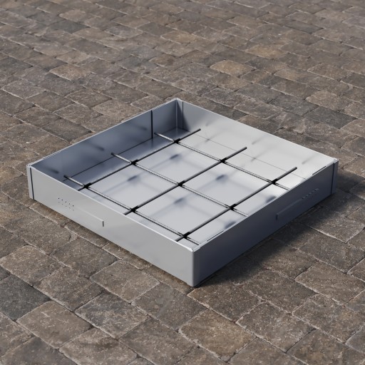 Właz Rewizyjny Studzienka 900x900x50 mm Stal Nierdzewna Lock Up System