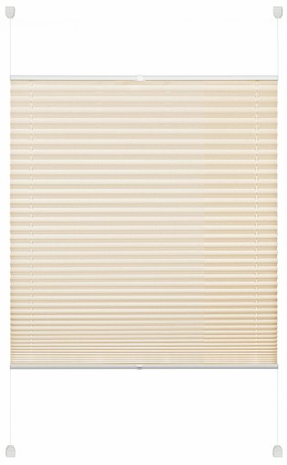 Plisa Easyfix Pia beż, roleta plisowana 100x130 cm