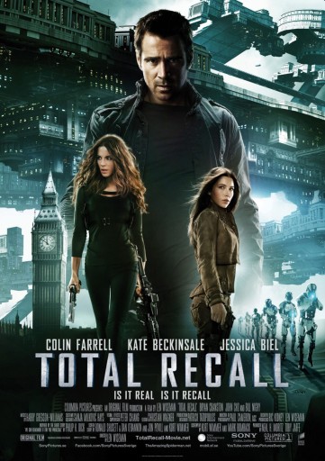 TOTAL RECALL FILM DVD PAMIĘĆ ABOLUTNA FARRELL Język Angielski Francuski