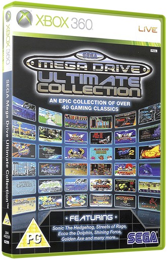 SEGA MEGA DRIVE ULTIMATE COLLECTION SONIC XBOX 360
