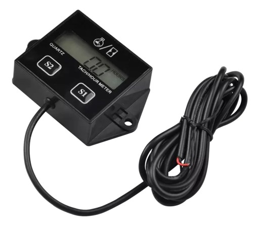 LICZNIK MOTOGODZIN CZASU PRACY SILNIKA MOTOCYKL OBROTOMIERZ MOTOR AG351A