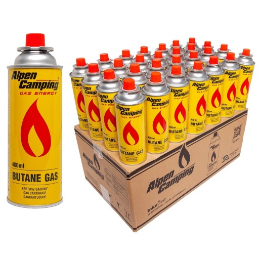 28 x kartusz gazowy Alpen Camping kartusze gazowe