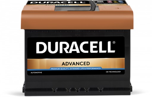 Akumulator Duracell Advanced DA60T 12V 60Ah 600A