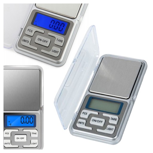 WAGA JUBILERSKA ELEKTRONICZNA MINI 500G - 0,01G