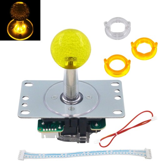 Arcade LED joystick SANWA styl walka joystick LED