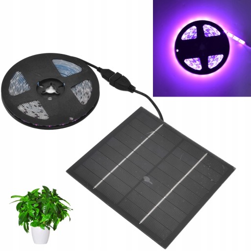 SOLARNY TAŚMA LED DO UPRAWY WZROSTU ROŚLIN 1M