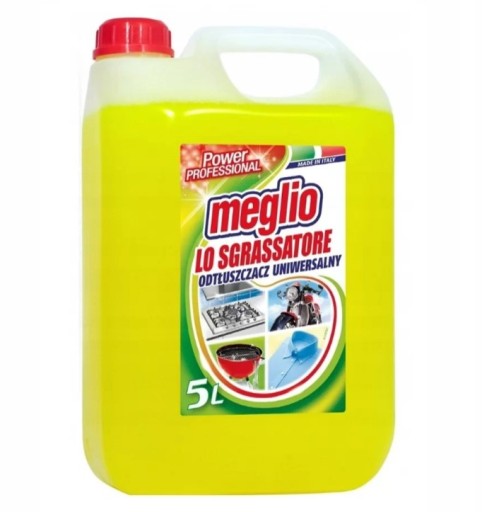 MEGLIO ODTŁUSZCZACZ UNIWERSALNY LEMON 5l ZAPAS