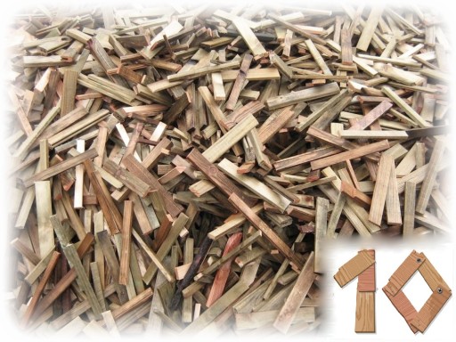 Rozpałka drewno rozpałkowe podpałka suche 10 kg