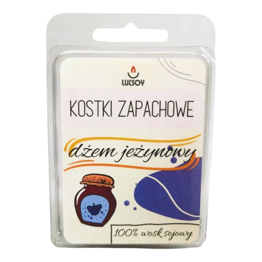 WOSK SOJOWY ZAPACHOWY DO KOMINKA - DŻEM JEŻYNOWY