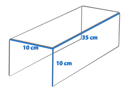 STOJAK PODSTAWKA EKSPOZYTOR STOPIEŃ PLEXI 35/10 cm