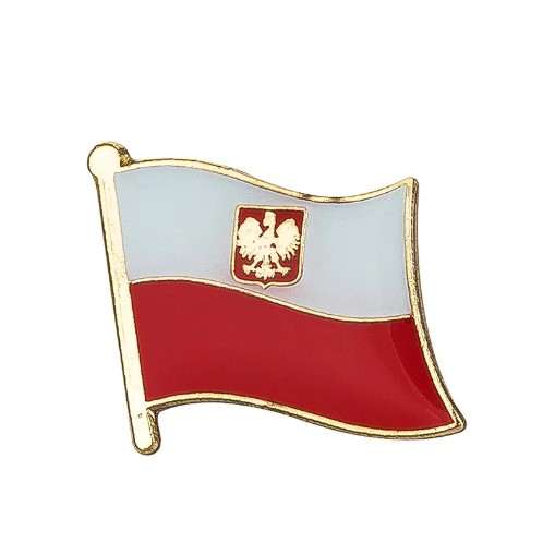 Pin flaga Polski Polska