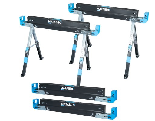 Matabro MB-SAW, Składane podpory budowlane, kozy | 2szt.