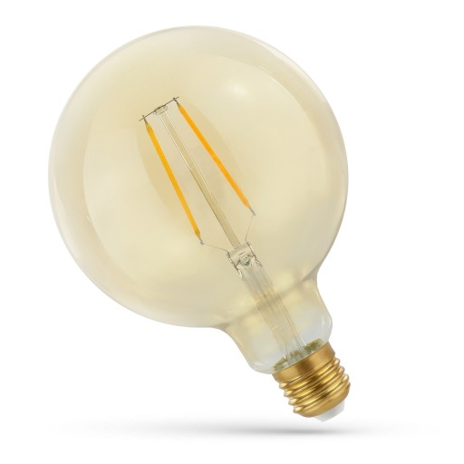 Żarówka LED KULKA E27 2W 230lm CIEPŁA RETRO