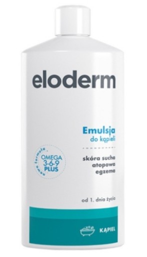 Eloderm, Emulsja do kąpieli, 400 ml