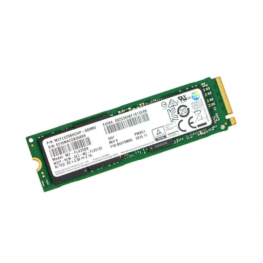 SSD Samsung MZ-FLV2560 NVMe 256GB M.2 PCI-E PM951