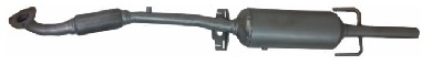 Filtr DPF cząstek stałych OPEL ASTRA 1.7 CDTI | 2007-2010