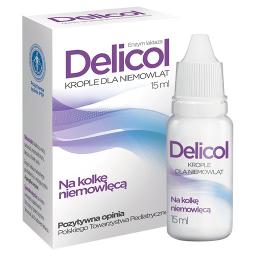 Delicol na kolkę niemowlęcą krople 15ml