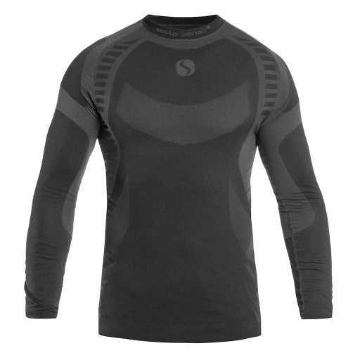 Koszulka termoaktywna Sesto Senso Thermo Active Graphit/Black D/R XXL