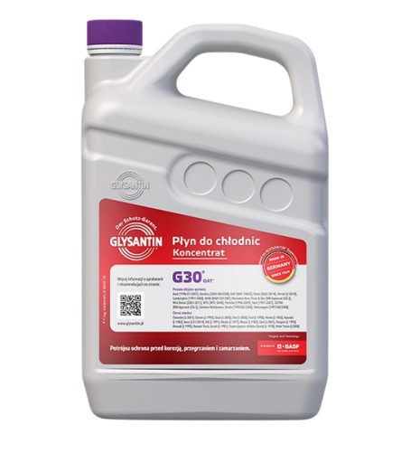 GLYSANTIN G30 4L - KONCENTRAT CHŁODNICZY G12, G12+