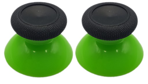 ZESTAW 2X ZIELONO-CZARNY GRZYBEK GAŁKA NA ANALOG JOYSTICK DO PADA XBOX ONE