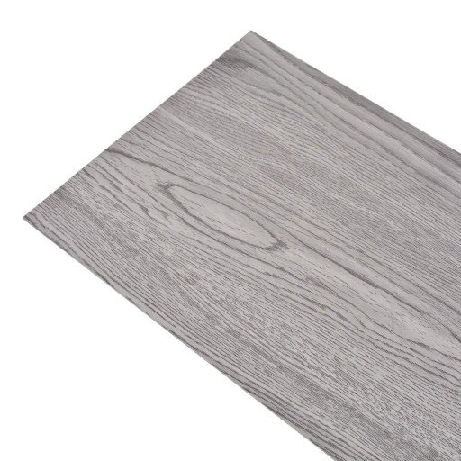 Panele podłogowe PVC, 5,26 m², 2 mm, ciemnoszare,