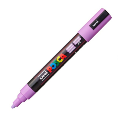 Marker Uni Posca PC-5M z farbą plakatową-LAWENDOWY