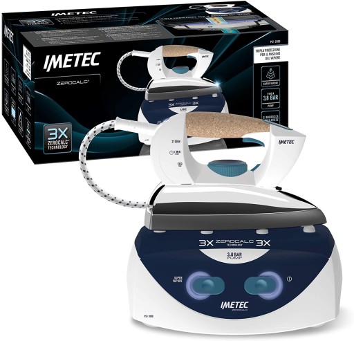 Żelazko Imetec ZeroCalc PS1 2000, 2100 W, biały