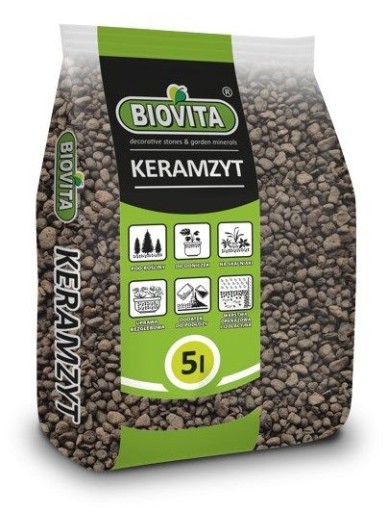 BIOVITA KERAMZYT OGRODNICZY DROBNY 4-8MM 5L