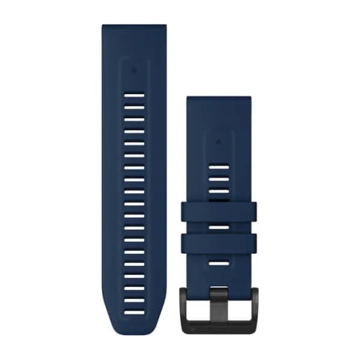 Silikonowy pasek Garmin Quick Fit 26 mm - Fenix 5X/6X/7X - niebieski