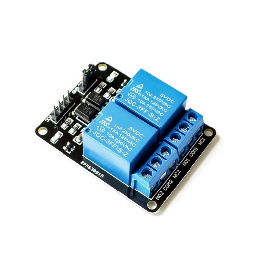 Moduł podwójnego przekaźnika 5V 2x10A ARDUINO/ESP
