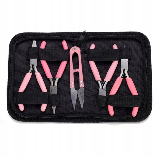 Multi-functional set of pointed pliers