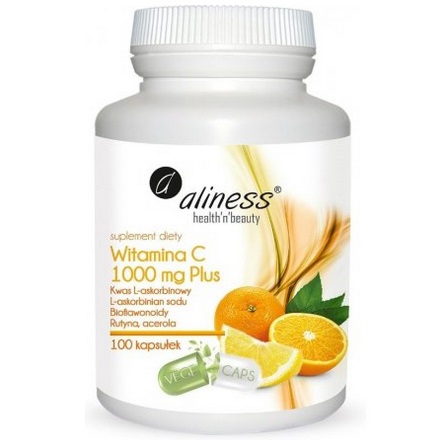 ALINESS WITAMINA C BIOFLAWONOIDY ACEROLA RUTYNA