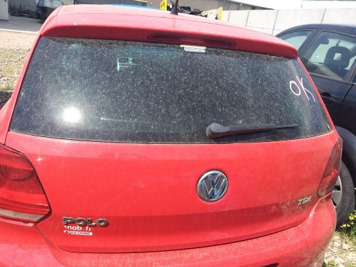 VW POLO V 6R 6C KLAPA BAGAŻNIKA TYŁ TYLNA