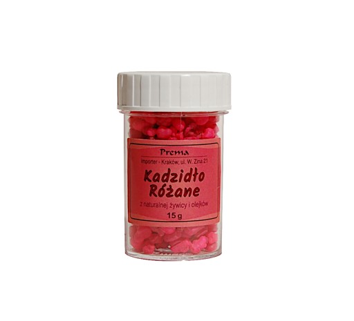 KADZIDŁO żywiczne RÓŻANE róża - 15g