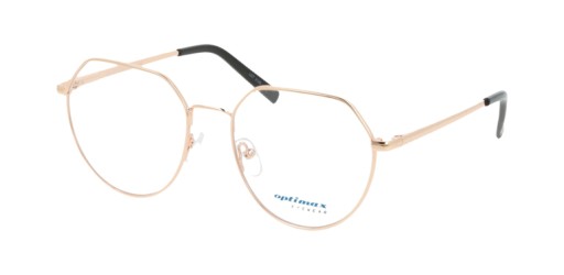 Modne okulary METALOWE PLUS MINUS ANTYREFLEKS 1,6