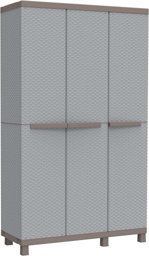 TERRY C-RATTAN Plastikowy Regał Magazynowy 102 x 39 x 170 cm USZKODZONY