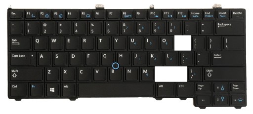 DE313 Klawisz przycisk do klawiatury Dell Latitude 12 7000 E7240