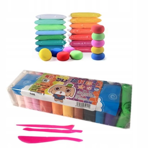 MAGICZNA PLASTELINA MASA PLASTYCZNA PIANKOLINA