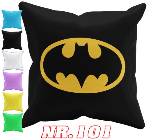 POSZEWKA NA PODUSZKĘ JAŚKA DO PRZEDSZKOLA BATMAN + IMIĘ GRATIS