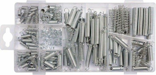 AWTOOLS SPRĘŻYNKI 200szt. MIX AW18321