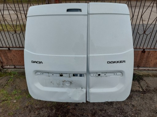 DRZWI TYŁ TYLNE BAGAŻNIKA DACIA DOKKER LEWE + PRAWE