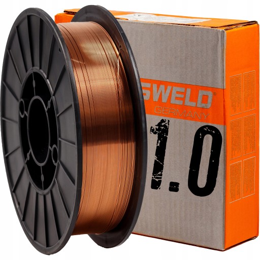 DRUT TYSWELD 1.0 5KG SG2 STAL DOBRA JAKOŚĆ!!!