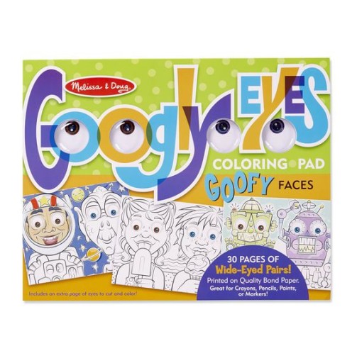 MELISSA & DOUG - KOLOROWANKA Z OCZAMI LUDZIKI