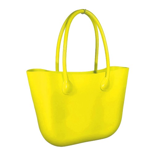 O TORBA GUMOWA HOBO TOREBKA JELLY SHOPPER BAG TGG