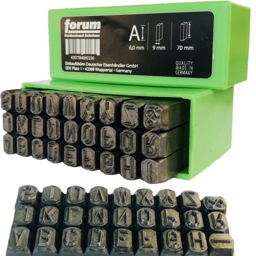 Forum Numeratory znaczniki litery 4 mm Niemieckie