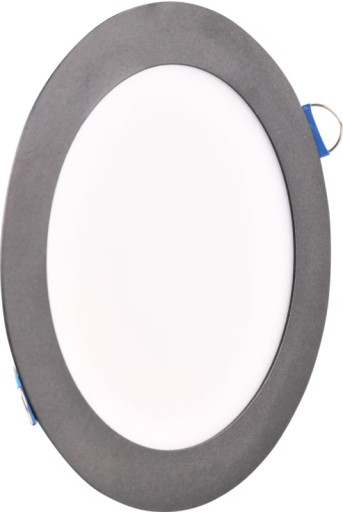 Oczko LED okrągłe Goldlux Rigel 1200 lm 4000 K czarne