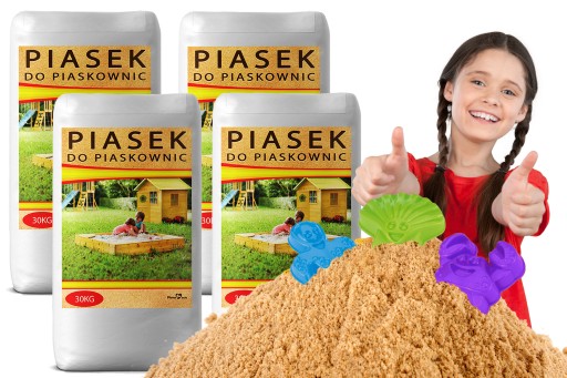 PIASEK DO PIASKOWNICY DLA DZIECI Z ATESTEM 120KG